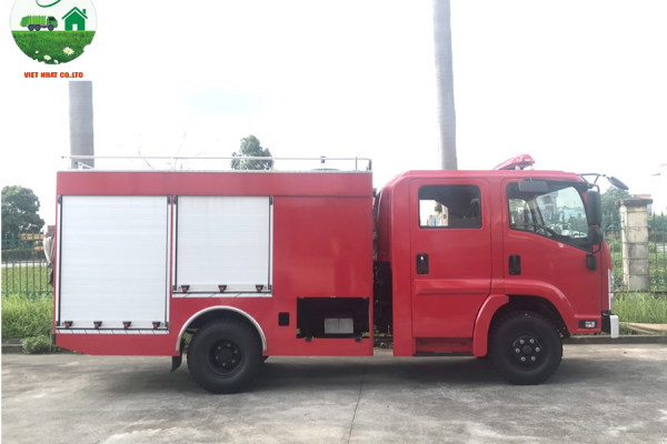 Xe Chữa Cháy ISUZU 4 Khối